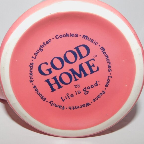 Life is Good GROW Tulip Flower Pink Mug Good Home - Picture 4 of 4